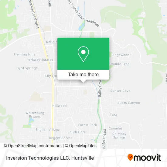 Mapa de Inversion Technologies LLC