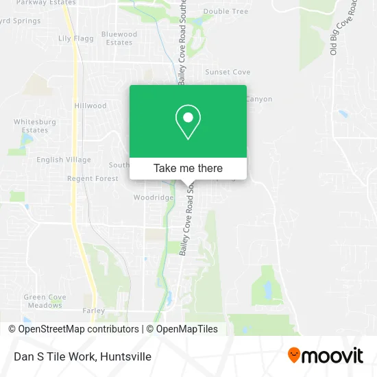 Dan S Tile Work map