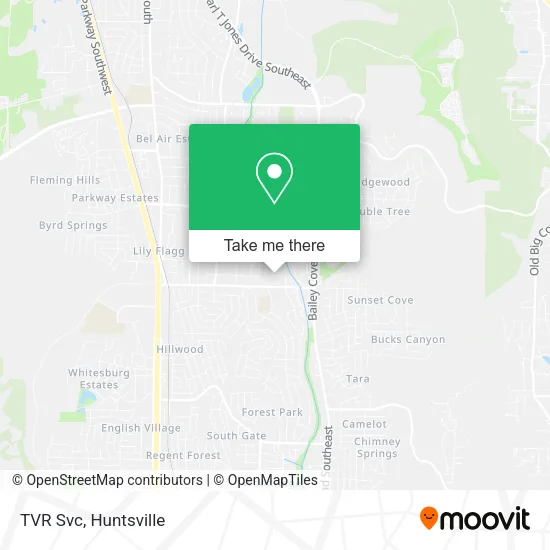 TVR Svc map