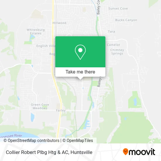 Collier Robert Plbg Htg & AC map