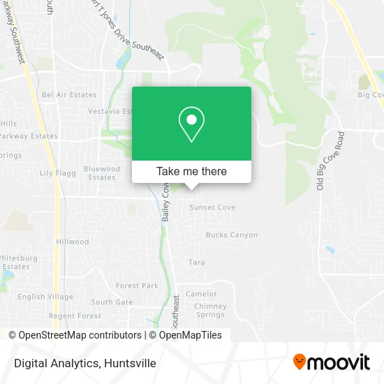 Digital Analytics map