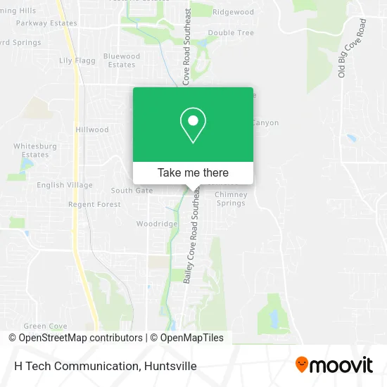 H Tech Communication map