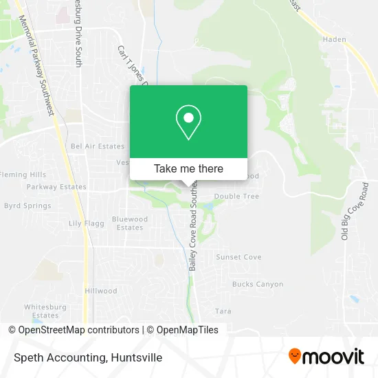 Mapa de Speth Accounting