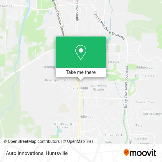 Auto Innovations map