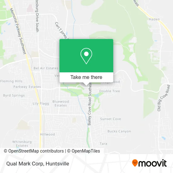 Mapa de Qual Mark Corp