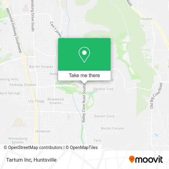 Tartum Inc map