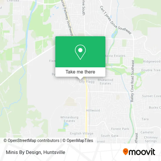 Minis By Design map