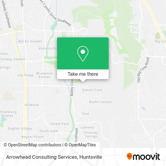 Arrowhead Consulting Services map
