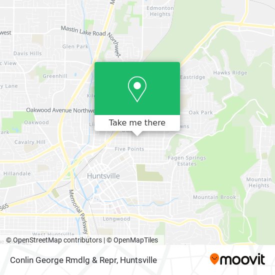 Mapa de Conlin George Rmdlg & Repr