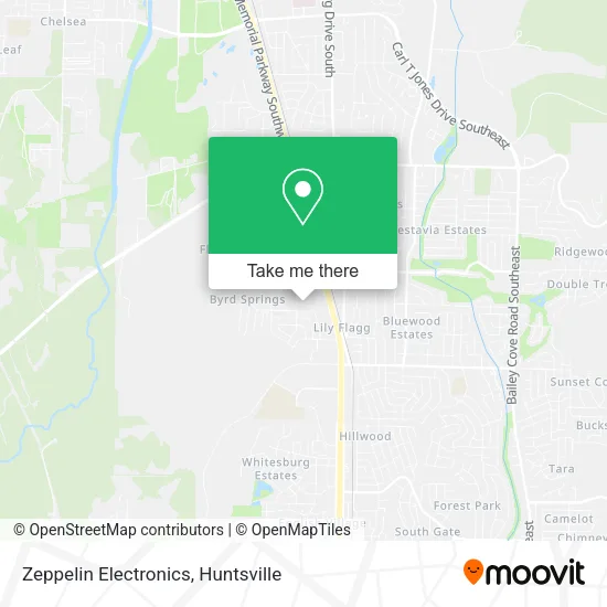Zeppelin Electronics map