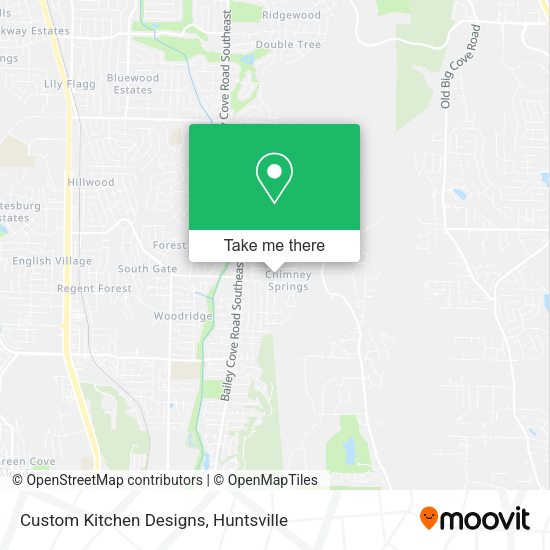 Custom Kitchen Designs map