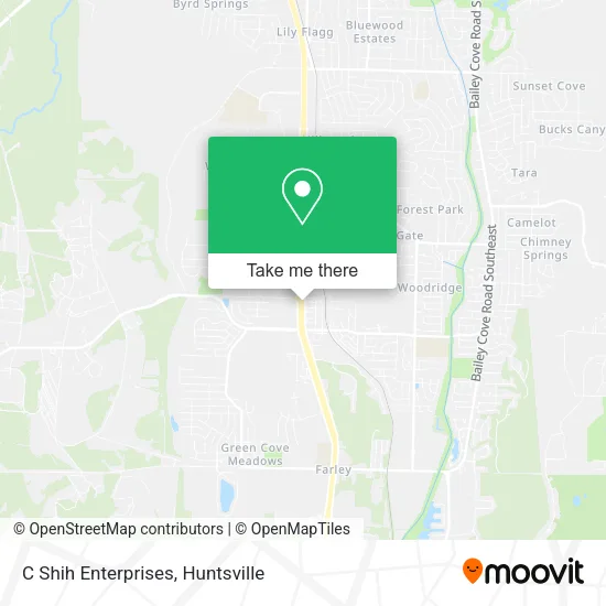 C Shih Enterprises map