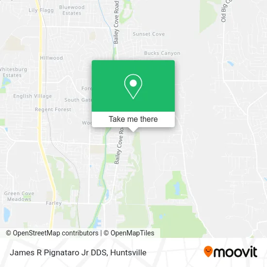 James R Pignataro Jr DDS map