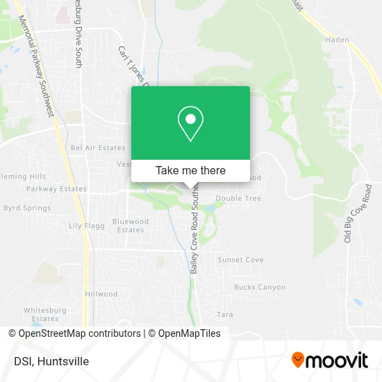 DSI map