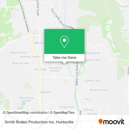 Mapa de Smith Rodeo Production Inc