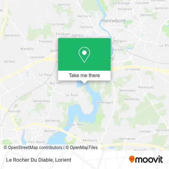 Le Rocher Du Diable map