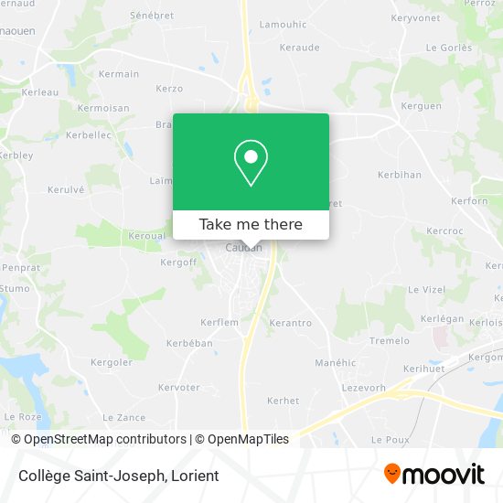 Collège Saint-Joseph map