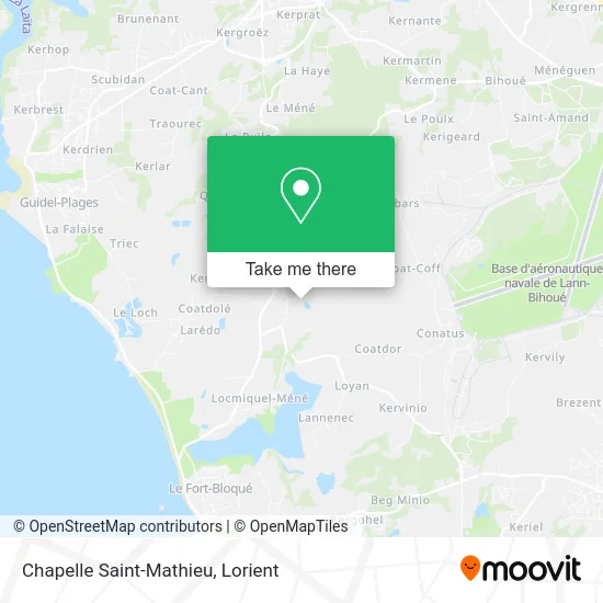 Chapelle Saint-Mathieu map