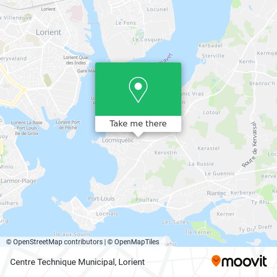 Centre Technique Municipal map