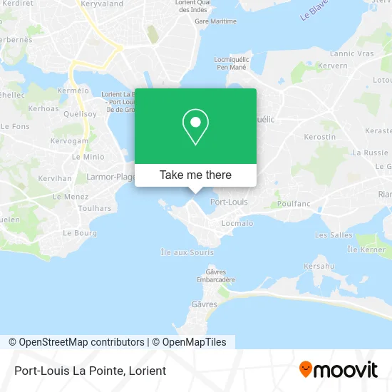 Port-Louis La Pointe map