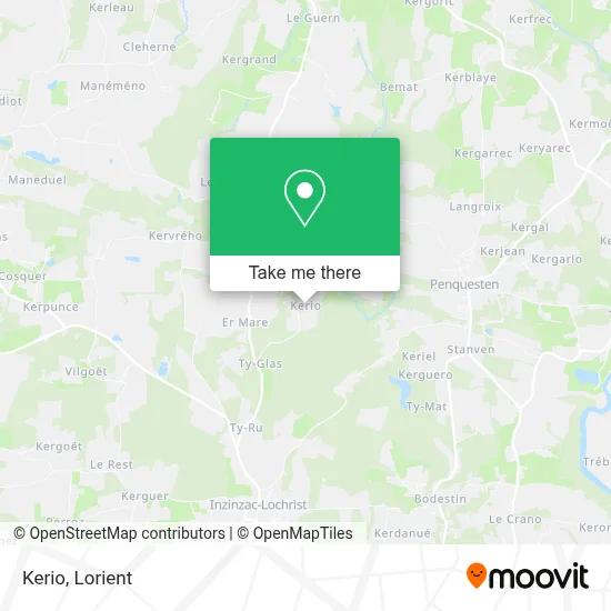 Mapa Kerio