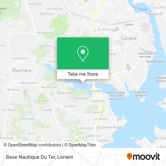 Base Nautique Du Ter map