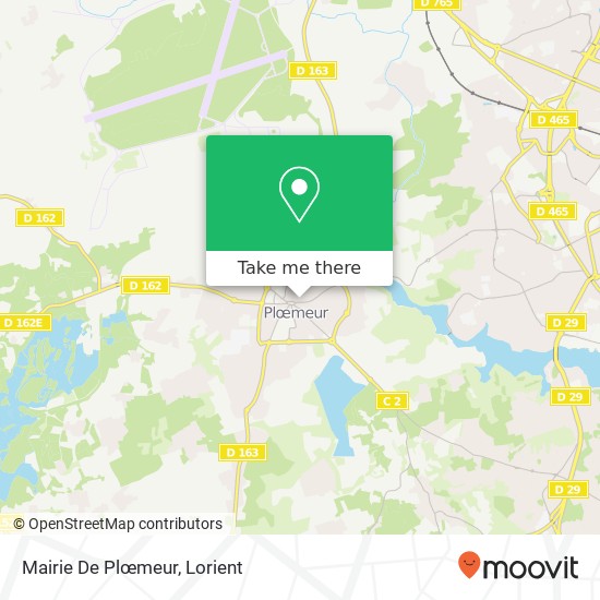 Mairie De Plœmeur map