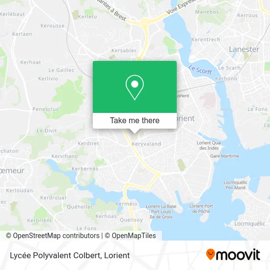 Lycée Polyvalent Colbert map