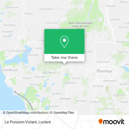 Le Poisson Volant map