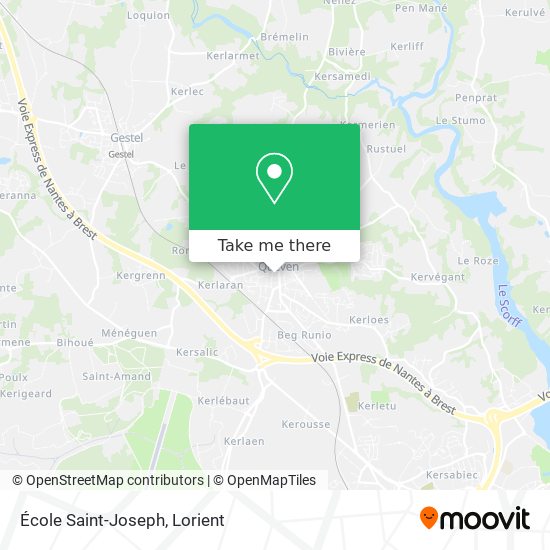École Saint-Joseph map