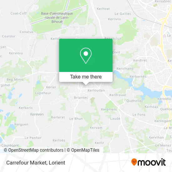 Carrefour Market map