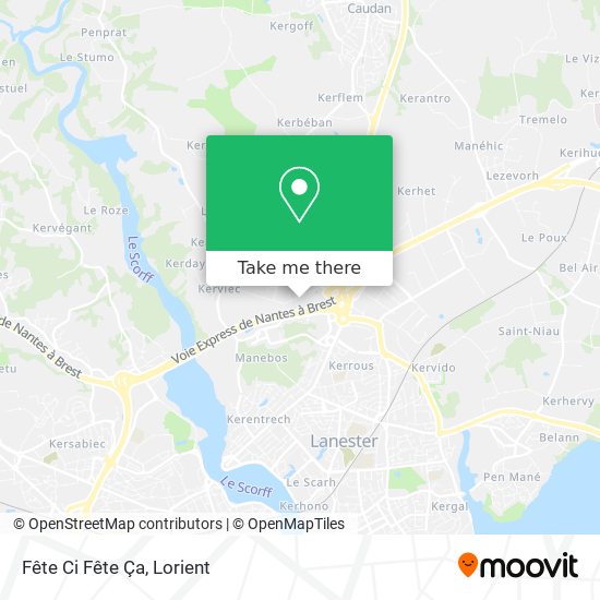 Fête Ci Fête Ça map