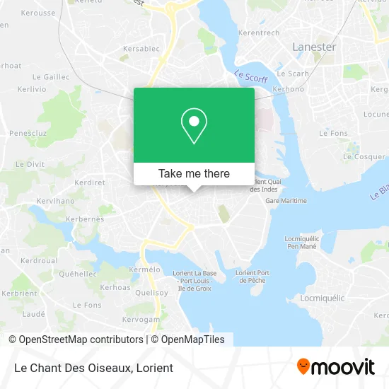 Le Chant Des Oiseaux map