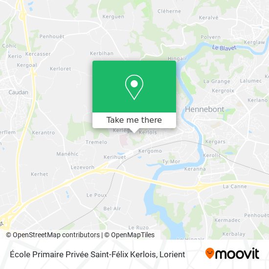 École Primaire Privée Saint-Félix Kerlois map