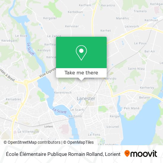École Élémentaire Publique Romain Rolland map