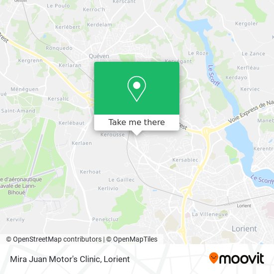 Mira Juan Motor's Clinic map