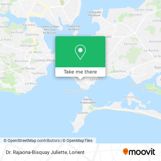 Dr. Rajaona-Bisquay Juliette map