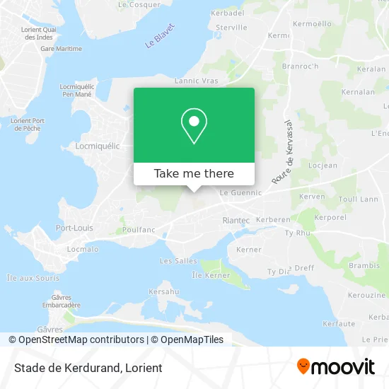 Stade de Kerdurand map