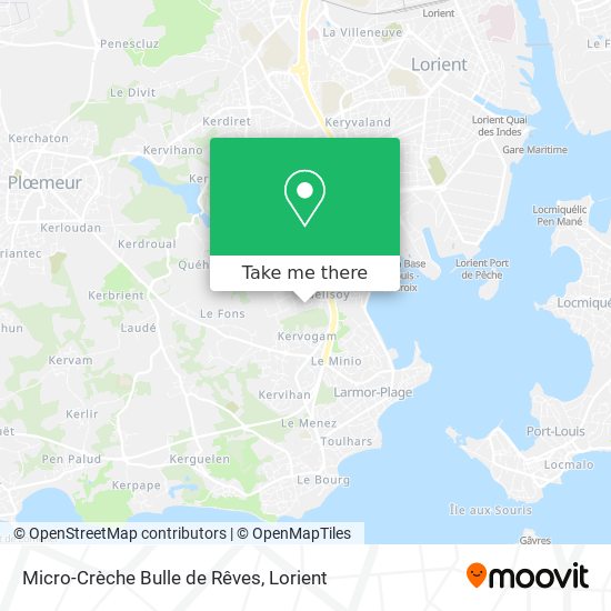 Micro-Crèche Bulle de Rêves map