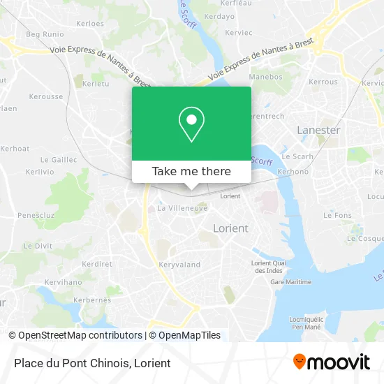 Place du Pont Chinois map