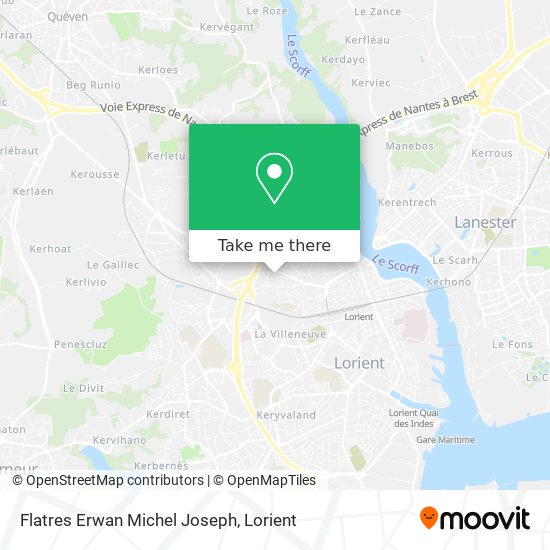 Flatres Erwan Michel Joseph map