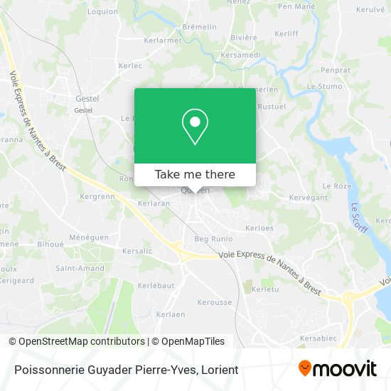 Poissonnerie Guyader Pierre-Yves map