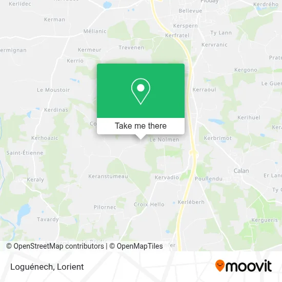 Loguénech map