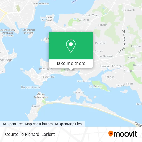 Courteille Richard map