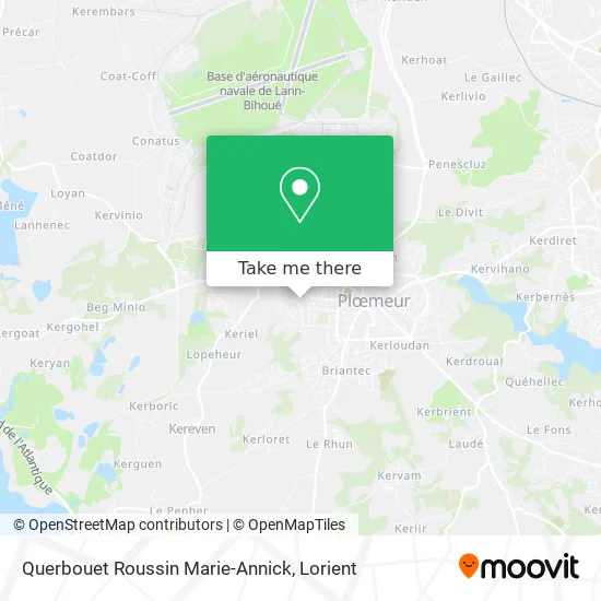 Querbouet Roussin Marie-Annick map