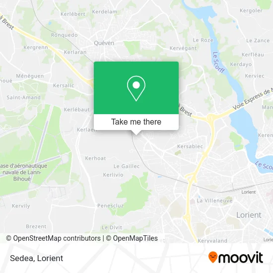 Sedea map