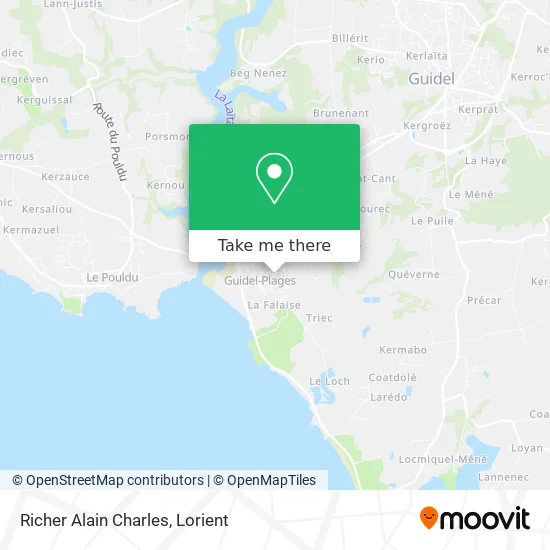 Richer Alain Charles map