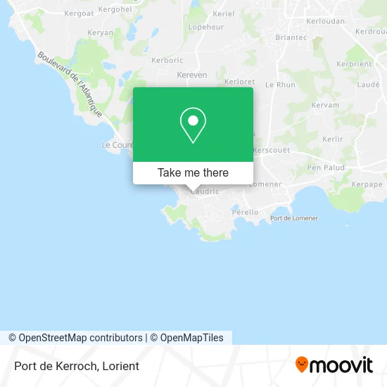 Port de Kerroch map