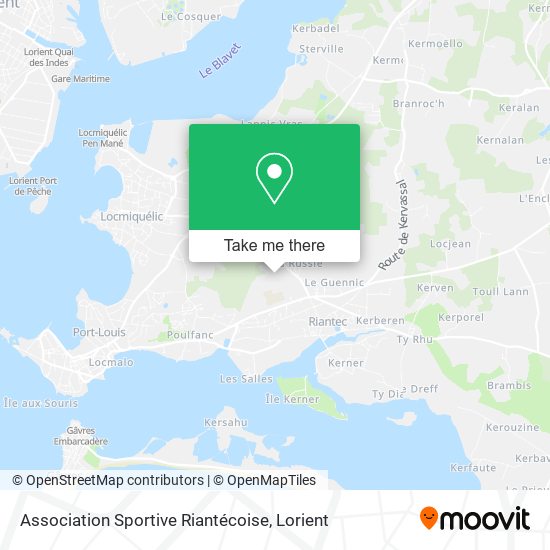 Association Sportive Riantécoise map