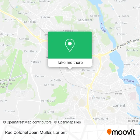 Rue Colonel Jean Muller map